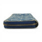 LOUIS VUITTON M95341 Monogram Denim Zippy Wallet Long Wallet Round Zipper Long Wallet Monogram Denim Canvas Unisex Blue