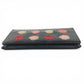 CHANEL Camellia Logo Long Wallet Bi-fold Patent Leather Unisex Black