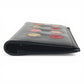 CHANEL Camellia Logo Long Wallet Bi-fold Patent Leather Unisex Black