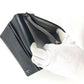 CHANEL Camellia Logo Long Wallet Bi-fold Patent Leather Unisex Black