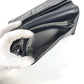 CHANEL Camellia Logo Long Wallet Bi-fold Patent Leather Unisex Black