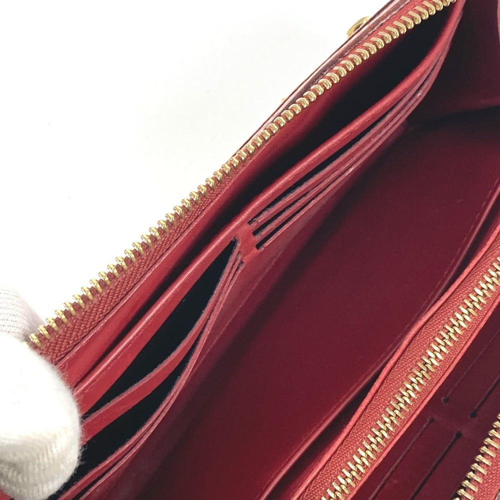 LOUIS VUITTON M95871 Suhali Zippy Wallet Tanami Long Wallet Round Zipper Long Wallet Suhali Leather Unisex Red