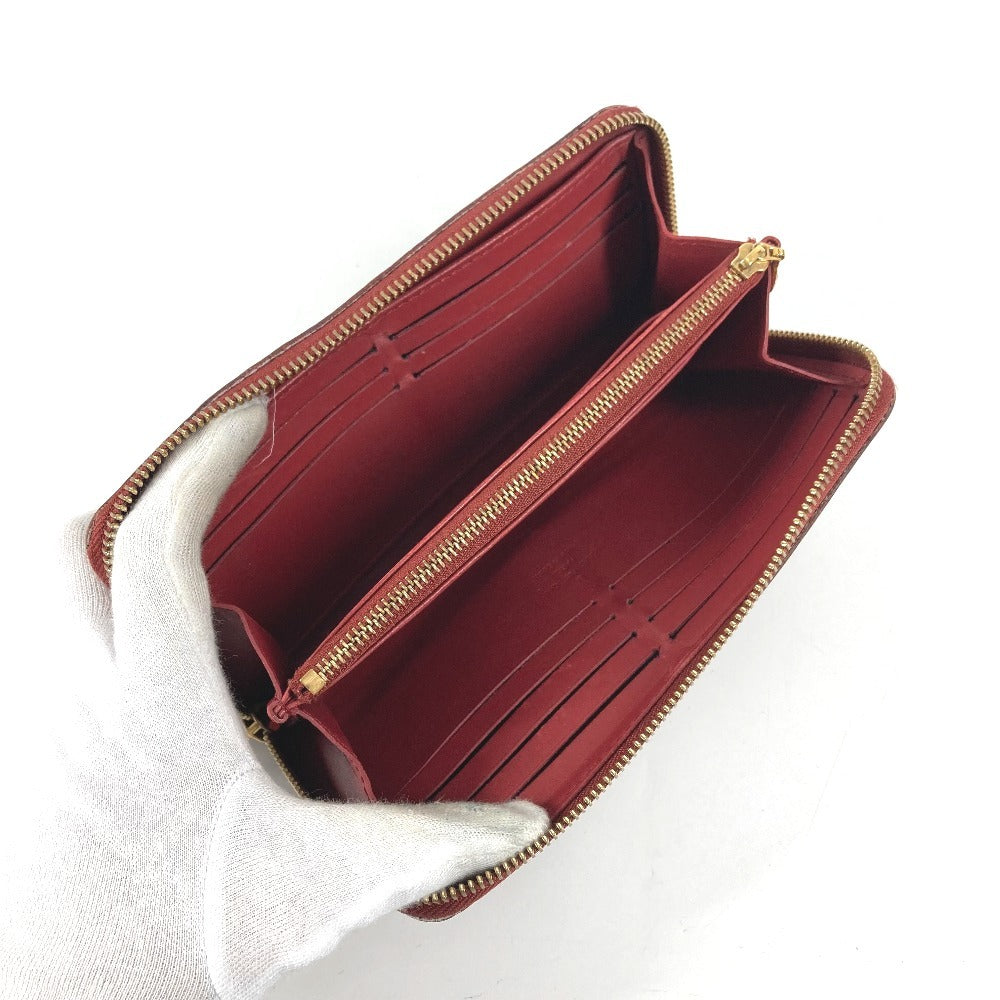LOUIS VUITTON M95871 Suhali Zippy Wallet Tanami Long Wallet Round Zipper Long Wallet Suhali Leather Unisex Red