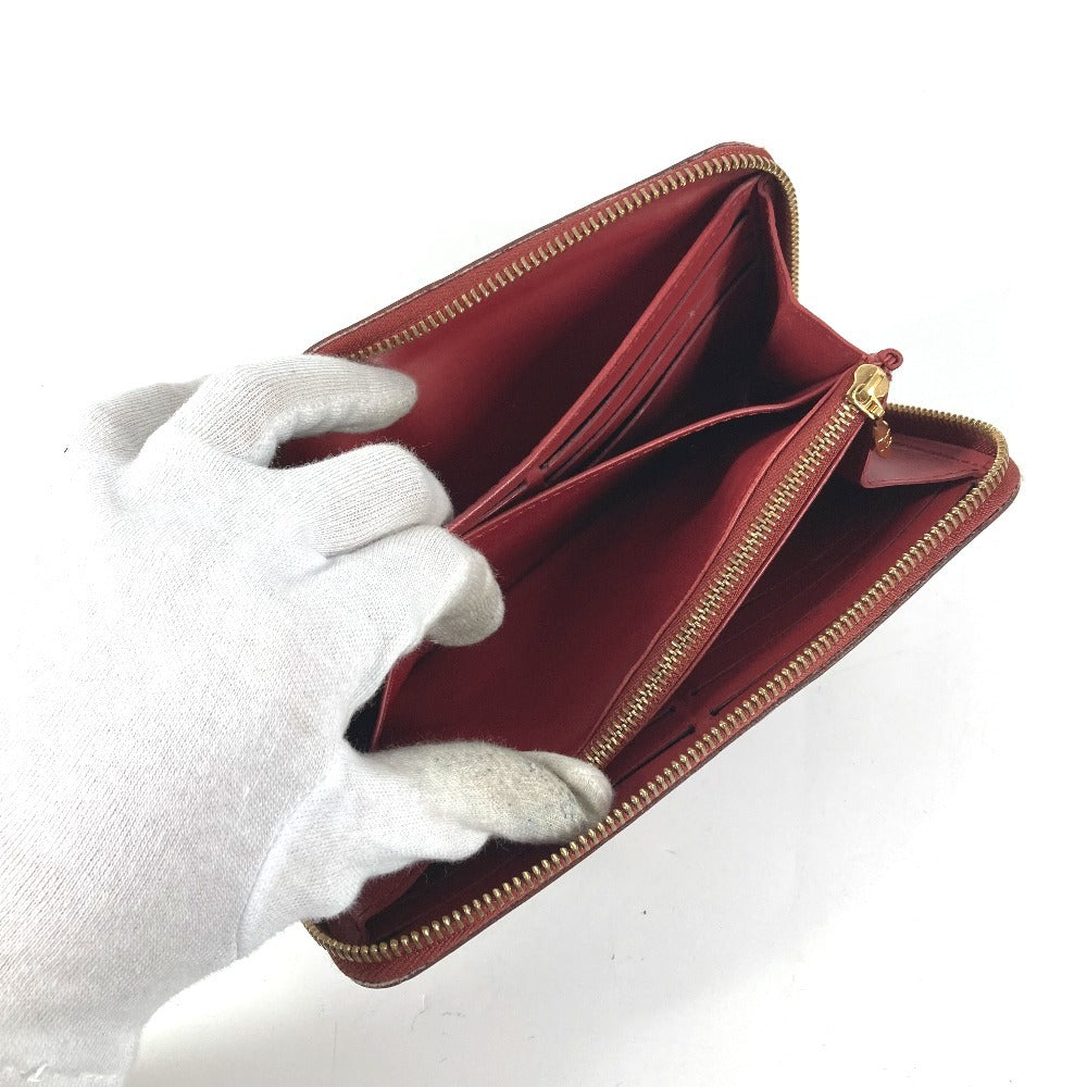 LOUIS VUITTON M95871 Suhali Zippy Wallet Tanami Long Wallet Round Zipper Long Wallet Suhali Leather Unisex Red