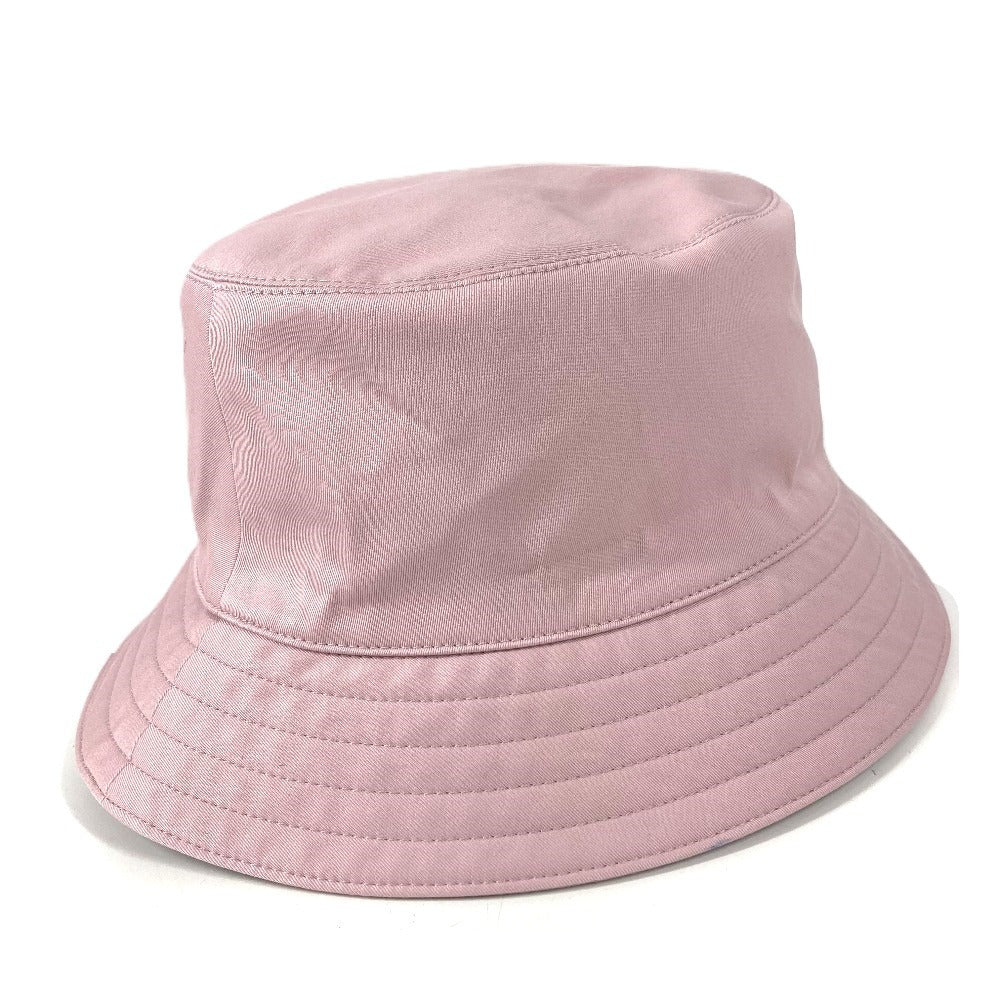 HERMES H251009N H Logo Embroidered Hat Fred H Logo Hat Cap Bucket Hat Bob Hat Hat Cotton Unisex Guimauve Pink