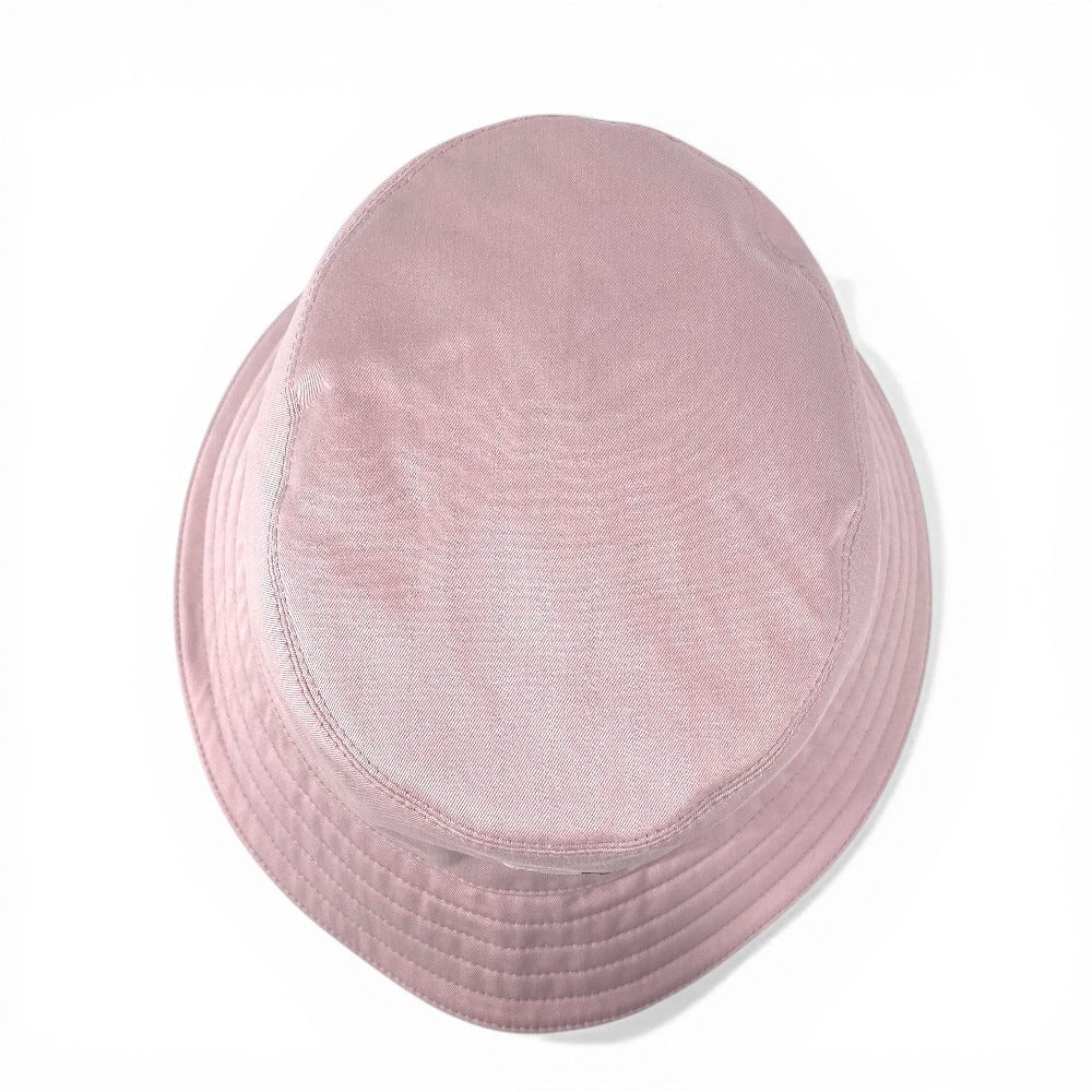 HERMES H251009N H Logo Embroidered Hat Fred H Logo Hat Cap Bucket Hat Bob Hat Hat Cotton Unisex Guimauve Pink
