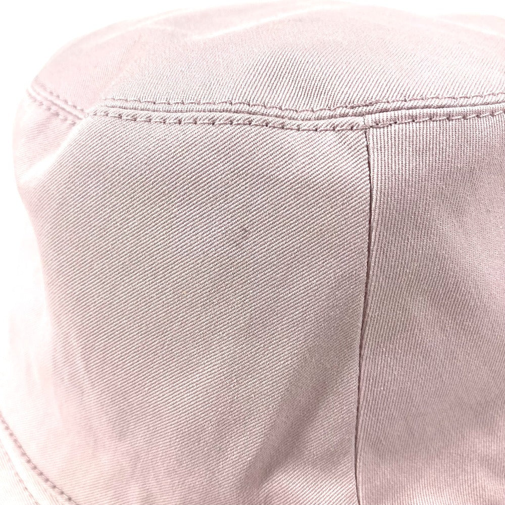 HERMES H251009N H Logo Embroidered Hat Fred H Logo Hat Cap Bucket Hat Bob Hat Hat Cotton Unisex Guimauve Pink