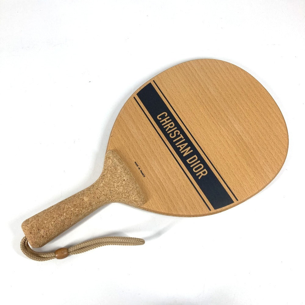 Dior Toile de Jouy Beach Racket Set, 2 rackets, Ball, Sport, Interior Decor, Sundries, Wood, Unisex, Navy
