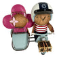LOUIS VUITTON GI0573 Interior Ornament Vivienne Gaston Sidecar Celebration Decoration Objet Leather/Wood Unisex Multicolor