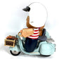 LOUIS VUITTON GI0573 Interior Ornament Vivienne Gaston Sidecar Celebration Decoration Objet Leather/Wood Unisex Multicolor