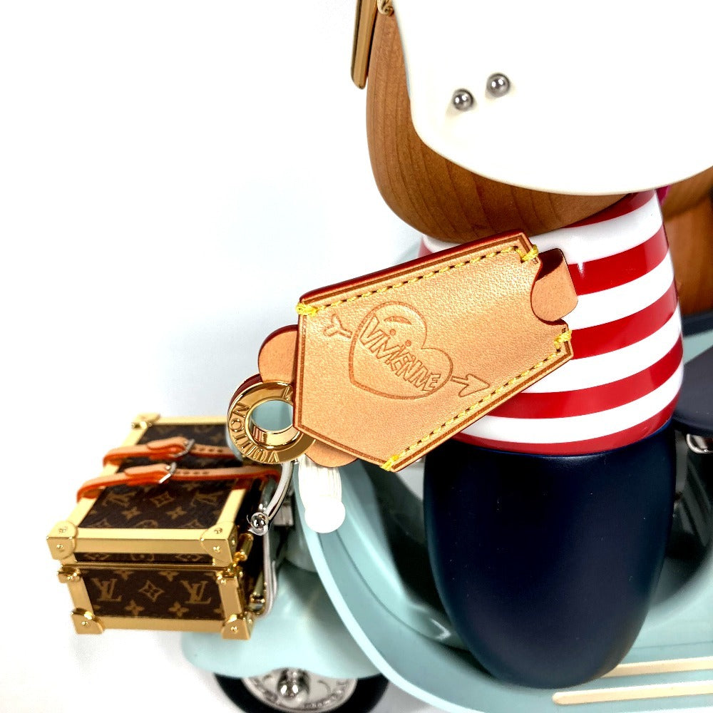 LOUIS VUITTON GI0573 Interior Ornament Vivienne Gaston Sidecar Celebration Decoration Objet Leather/Wood Unisex Multicolor
