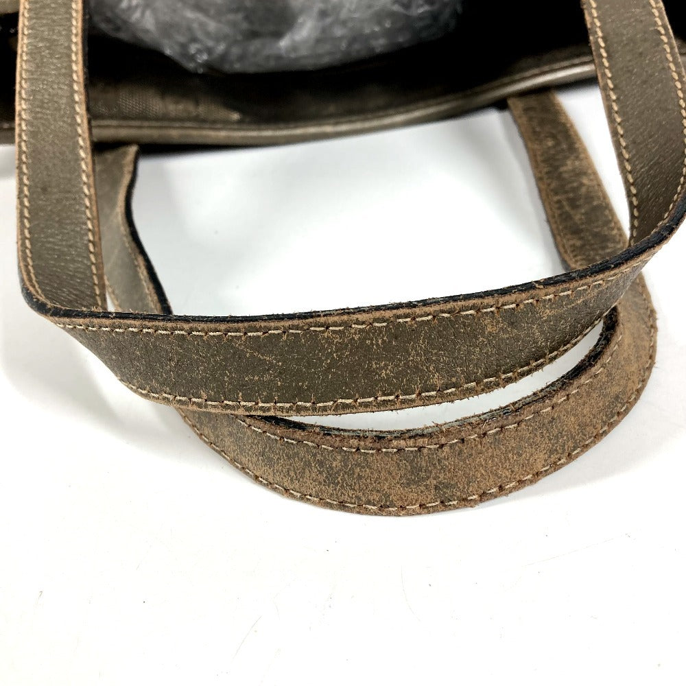 GUCCI 211138 GG Imprime Logo Shoulder Bag Tote Bag Shoulder Bag GG Imprime Unisex Metallic Brown