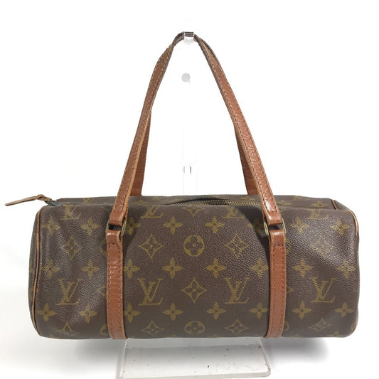 LOUIS VUITTON M51365 モノグラム 旧型 パピヨン30 パピヨン 30 肩掛け ショルダーバッグ 筒形 ハンドバッグ モノグラムキャンバス ユニセックス ブラウン