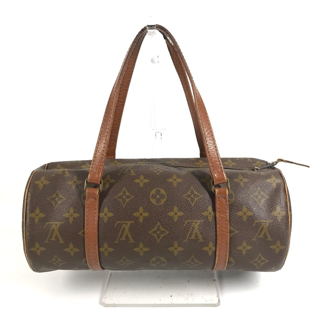 LOUIS VUITTON M51365 モノグラム 旧型 パピヨン30 パピヨン 30 肩掛け ショルダーバッグ 筒形 ハンドバッグ モノグラムキャンバス ユニセックス ブラウン