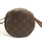 LOUIS VUITTON M51365 モノグラム 旧型 パピヨン30 パピヨン 30 肩掛け ショルダーバッグ 筒形 ハンドバッグ モノグラムキャンバス ユニセックス ブラウン