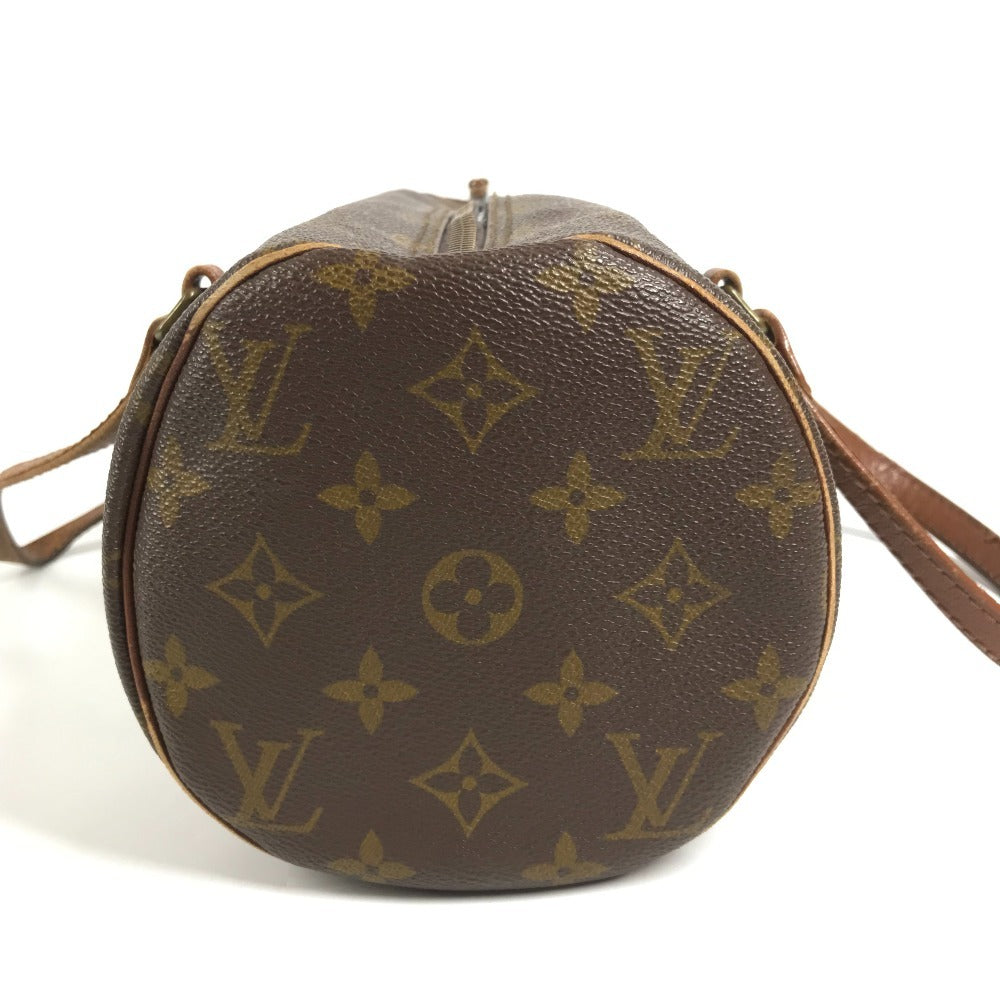 LOUIS VUITTON M51365 モノグラム 旧型 パピヨン30 パピヨン 30 肩掛け ショルダーバッグ 筒形 ハンドバッグ モノグラムキャンバス ユニセックス ブラウン
