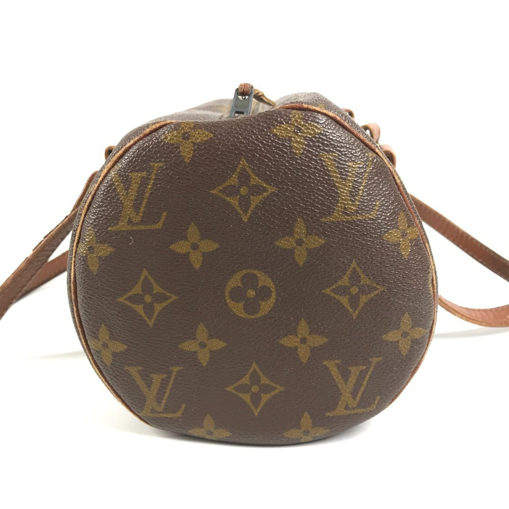 LOUIS VUITTON M51365 モノグラム 旧型 パピヨン30 パピヨン 30 肩掛け ショルダーバッグ 筒形 ハンドバッグ モノグラムキャンバス ユニセックス ブラウン