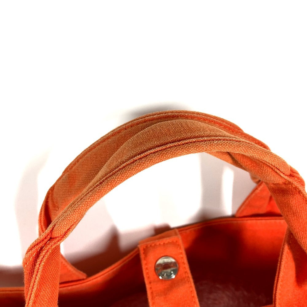 HERMES ポーチ付き パニエドプラージュPM パニエドプラージュ PM カバン トートバッグ ビーチバッグ ハンドバッグ コットン ユニセックス オレンジ