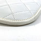CHANEL Vintage CC Coco Mark Logo Flat Quilted Matelasse Bag Shoulder Bag W Chain Tote Bag Vertical Shoulder Bag Leather Unisex White