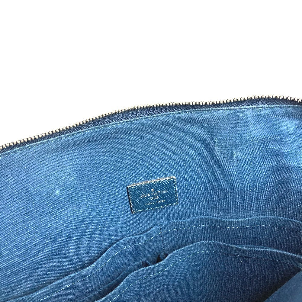 LOUIS VUITTON M30213 ไทก้า กริกอรี กระเป๋าหิ้วแนวตั้ง กระเป๋าโท้ท กระเป๋า 2WAY กระเป๋าสะพาย กระเป๋าเอกสาร หนังไทก้า ยูนิเซ็กส์ สีโอเซออง บลู