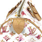 LOUIS VUITTON M95751 Monogram Watercolor Speedy 30 กระเป๋า Speedy 30 ทรง Speedy Boston ใบเล็ก กระเป๋าถือสำหรับผู้หญิง สีขาว