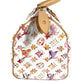 LOUIS VUITTON M95751 Monogram Watercolor Speedy 30 กระเป๋า Speedy 30 ทรง Speedy Boston ใบเล็ก กระเป๋าถือสำหรับผู้หญิง สีขาว