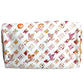 LOUIS VUITTON M95751 Monogram Watercolor Speedy 30 กระเป๋า Speedy 30 ทรง Speedy Boston ใบเล็ก กระเป๋าถือสำหรับผู้หญิง สีขาว