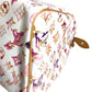 LOUIS VUITTON M95751 Monogram Watercolor Speedy 30 กระเป๋า Speedy 30 ทรง Speedy Boston ใบเล็ก กระเป๋าถือสำหรับผู้หญิง สีขาว