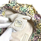 CHANEL ヴィンテージ フラワー柄 ロゴ CC ココマーク 花柄 カバン 肩掛け トートバッグ ハンドバッグ ショルダーバッグ キャンバス ユニセックス マルチカラー