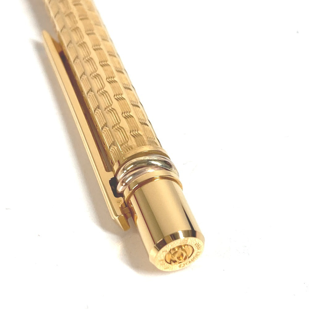 CARTIER Trinity Logo เครื่องเขียน ปากกา ลูกลื่น โลหะ ยูนิเซ็กส์ สีทอง