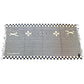 LOUIS VUITTON M78404 ผ้าห่มชายหาดลายทาง LV ลายกราฟิก มีพู่ ผ้าห่ม ผ้าคลุมตกแต่งบ้าน ผ้าห่มผ้าฝ้าย ใช้ได้ทั้งชายและหญิง สีน้ำเงิน