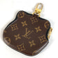 LOUIS VUITTON M81078 NIGO コラボ コインカード ホルダー 財布 小銭入れ バッグチャーム キーホルダー コインケース レザー ユニセックス ブラック