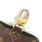 LOUIS VUITTON M81078 NIGO コラボ コインカード ホルダー 財布 小銭入れ バッグチャーム キーホルダー コインケース レザー ユニセックス ブラック