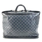 LOUIS VUITTON N41161 Damier Graphite Grimaud กระเป๋าเดินทาง กระเป๋าถือ กระเป๋าบอสตัน Damier Graphite Canvas Unisex สีดำ