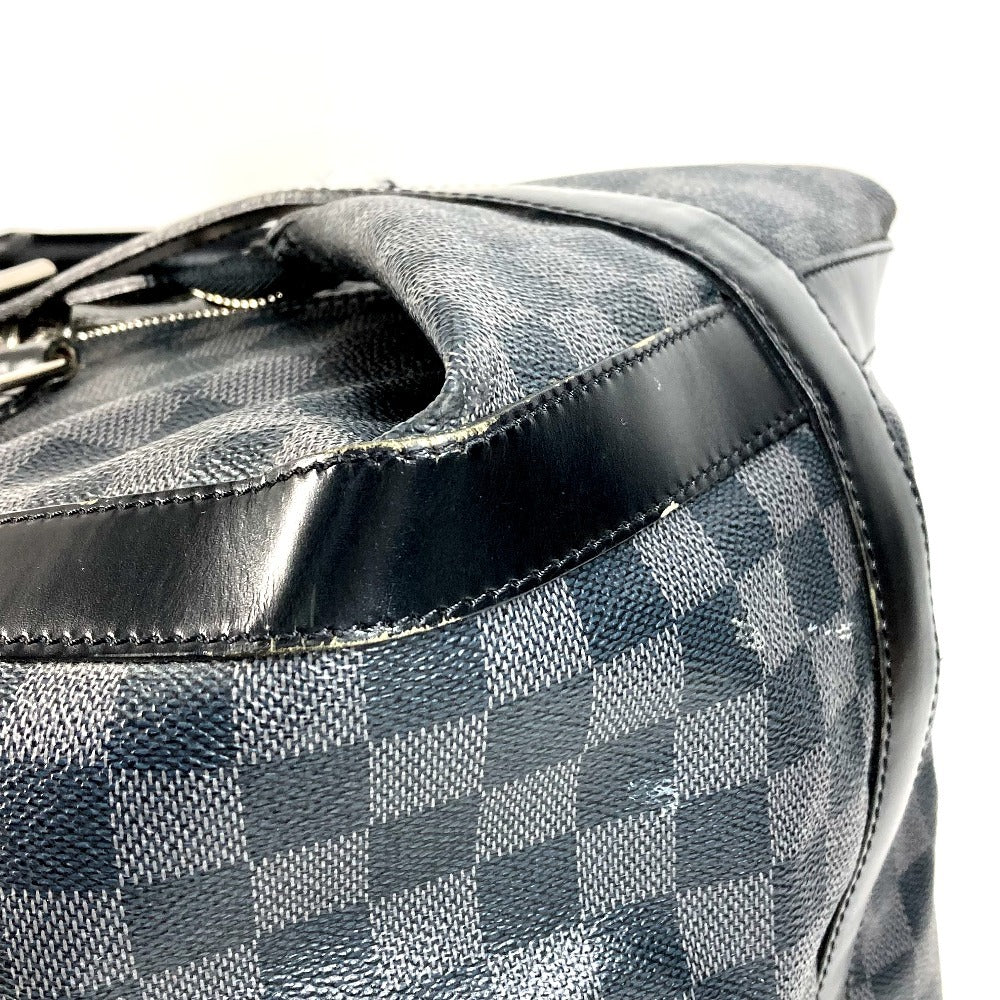 LOUIS VUITTON N41161 Damier Graphite Grimaud กระเป๋าเดินทาง กระเป๋าถือ กระเป๋าบอสตัน Damier Graphite Canvas Unisex สีดำ