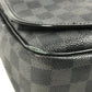 LOUIS VUITTON N58033 Damier Graphite Daniel GM Crossbody Messenger Bag, Damier Graphite Canvas, Unisex, Black