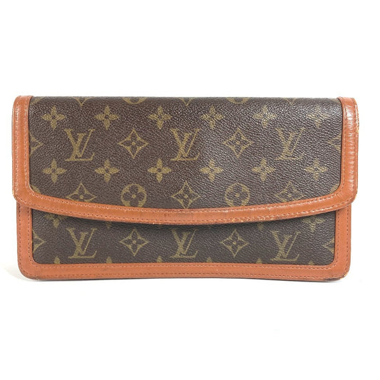 LOUIS VUITTON M51812 モノグラム ポシェット ダム PM ポシェットダムPM ポーチ クラッチバッグ フラップ クラッチバッグ モノグラムキャンバス ユニセックス ブラウン