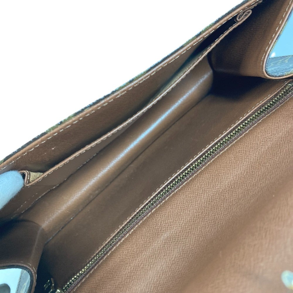 LOUIS VUITTON M51812 โมโนแกรม Pochette Dame PM โปเชต์ดาม PM กระเป๋าคลัตช์ กระเป๋าคลัตช์แบบฝาพับ Monogram Canvas Unisex สีน้ำตาล