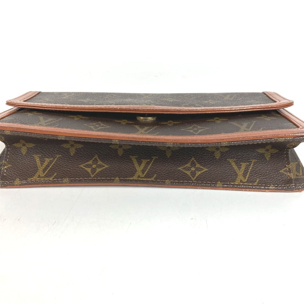 LOUIS VUITTON M51812 โมโนแกรม Pochette Dame PM โปเชต์ดาม PM กระเป๋าคลัตช์ กระเป๋าคลัตช์แบบฝาพับ Monogram Canvas Unisex สีน้ำตาล