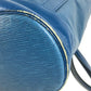 LOUIS VUITTON M52355 Epi Randonnee PM Randonnee PM กระเป๋าสะพายไหล่ Epi Leather Unisex Toledo Blue สีน้ำเงิน