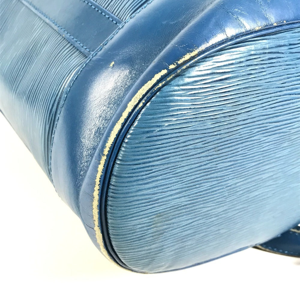 LOUIS VUITTON M52355 Epi Randonnee PM Randonnee PM กระเป๋าสะพายไหล่ Epi Leather Unisex Toledo Blue สีน้ำเงิน