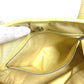 Dior Cannage Quilting Logo Bag, Shoulder Bag, Tote Bag, Shoulder Bag, Leather/Coated Canvas, Unisex, Yellow