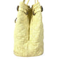 Dior Cannage Quilting Logo Bag, Shoulder Bag, Tote Bag, Shoulder Bag, Leather/Coated Canvas, Unisex, Yellow