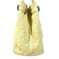 Dior Cannage Quilting Logo Bag, Shoulder Bag, Tote Bag, Shoulder Bag, Leather/Coated Canvas, Unisex, Yellow