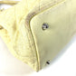Dior Cannage Quilting Logo Bag, Shoulder Bag, Tote Bag, Shoulder Bag, Leather/Coated Canvas, Unisex, Yellow