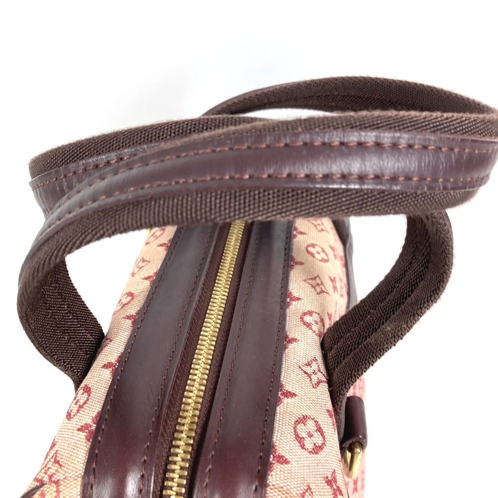 LOUIS VUITTON M92216 モノグラムミニ ジョセフィーヌ PM ジョセフィーヌPM カバン ミニボストンバッグ ハンドバッグ モノグラムミニキャンバス レディース スリーズ レッド