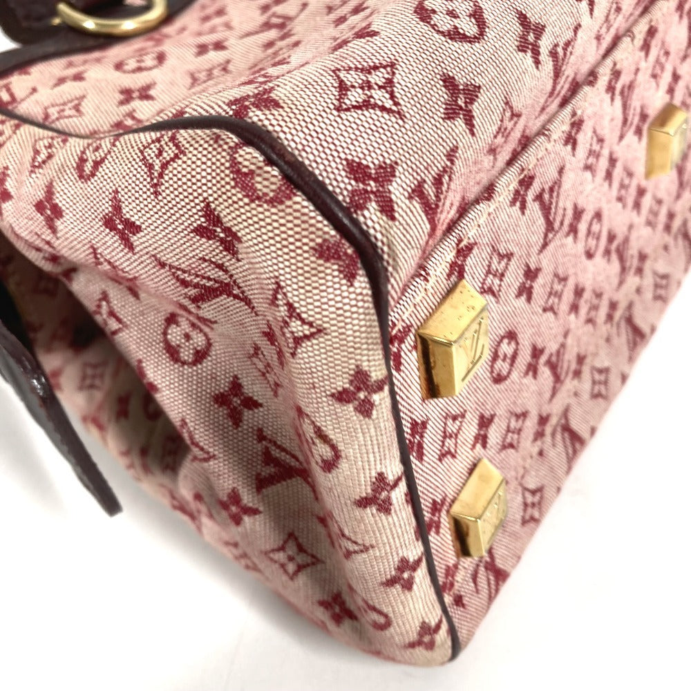 LOUIS VUITTON M92216 モノグラムミニ ジョセフィーヌ PM ジョセフィーヌPM カバン ミニボストンバッグ ハンドバッグ モノグラムミニキャンバス レディース スリーズ レッド