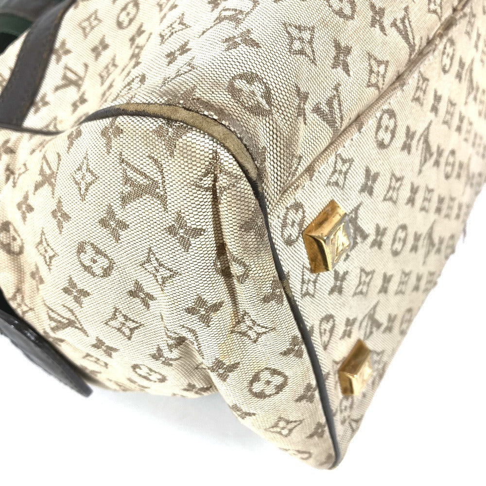 LOUIS VUITTON M92310 モノグラムミニ ジョセフィーヌGM ジョセフィーヌ GM ミニボストンバッグ ショルダーバッグ 肩掛け ハンドバッグ モノグラムミニキャンバス ユニセックス カーキ