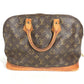 LOUIS VUITTON M51130 Monogram Alma Bag Tote Bag Hand Bag MonogramCanvas Brown Used