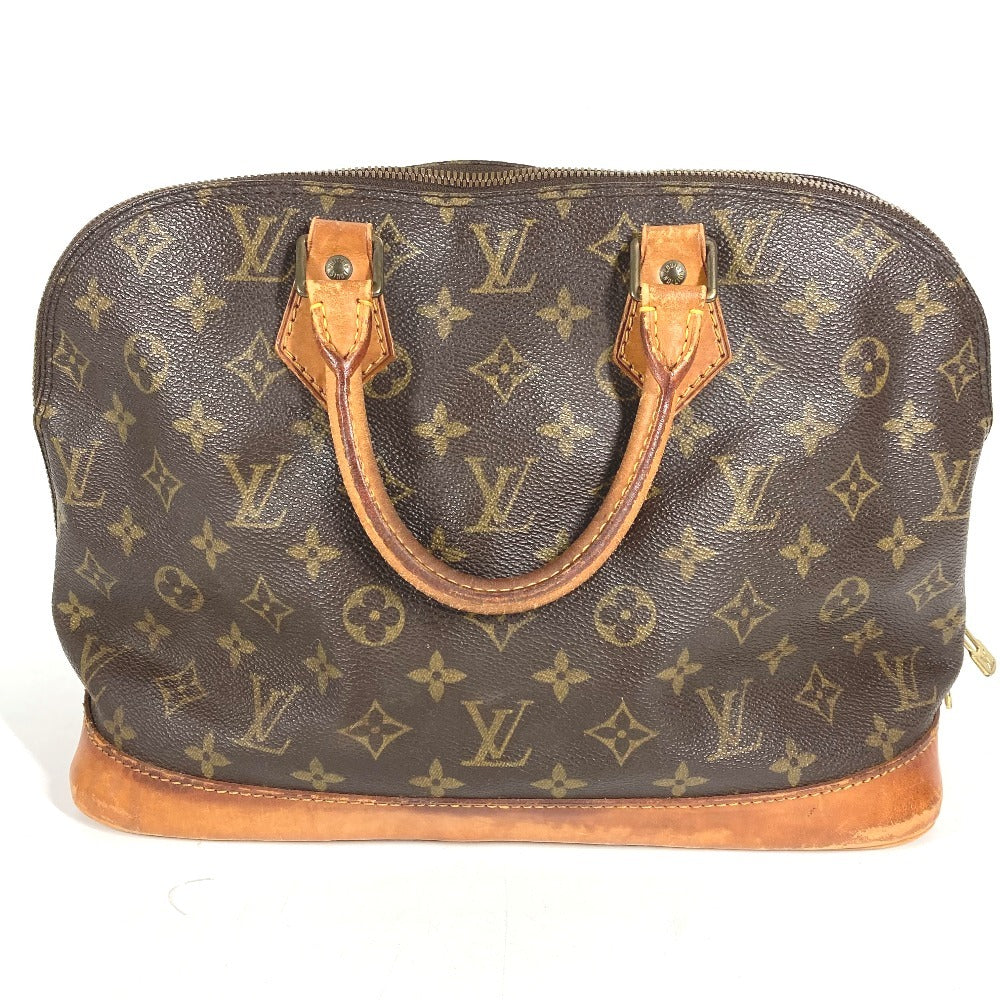 LOUIS VUITTON M51130 Monogram Alma Bag Tote Bag Hand Bag MonogramCanvas Brown Used
